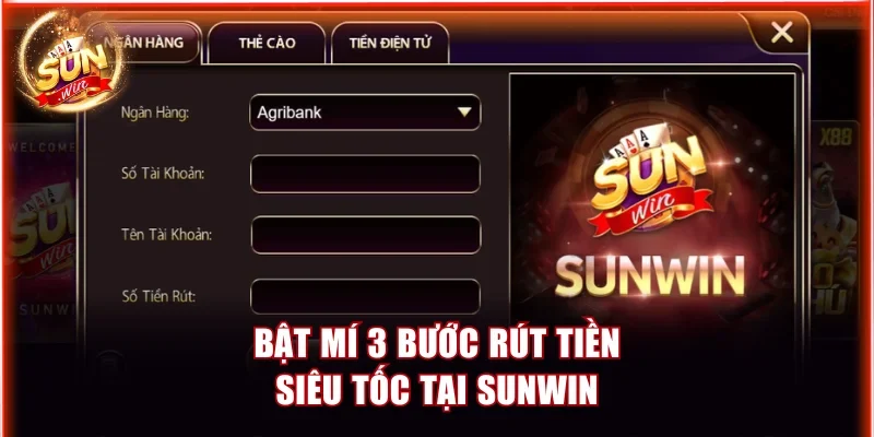 Sunwin có rút được tiền không và 3 bước đổi thưởng siêu tốc