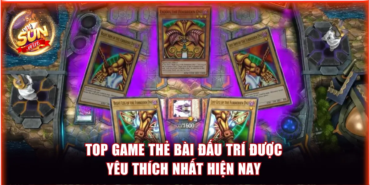 Top game thẻ bài đấu trí được yêu thích nhất hiện nay
